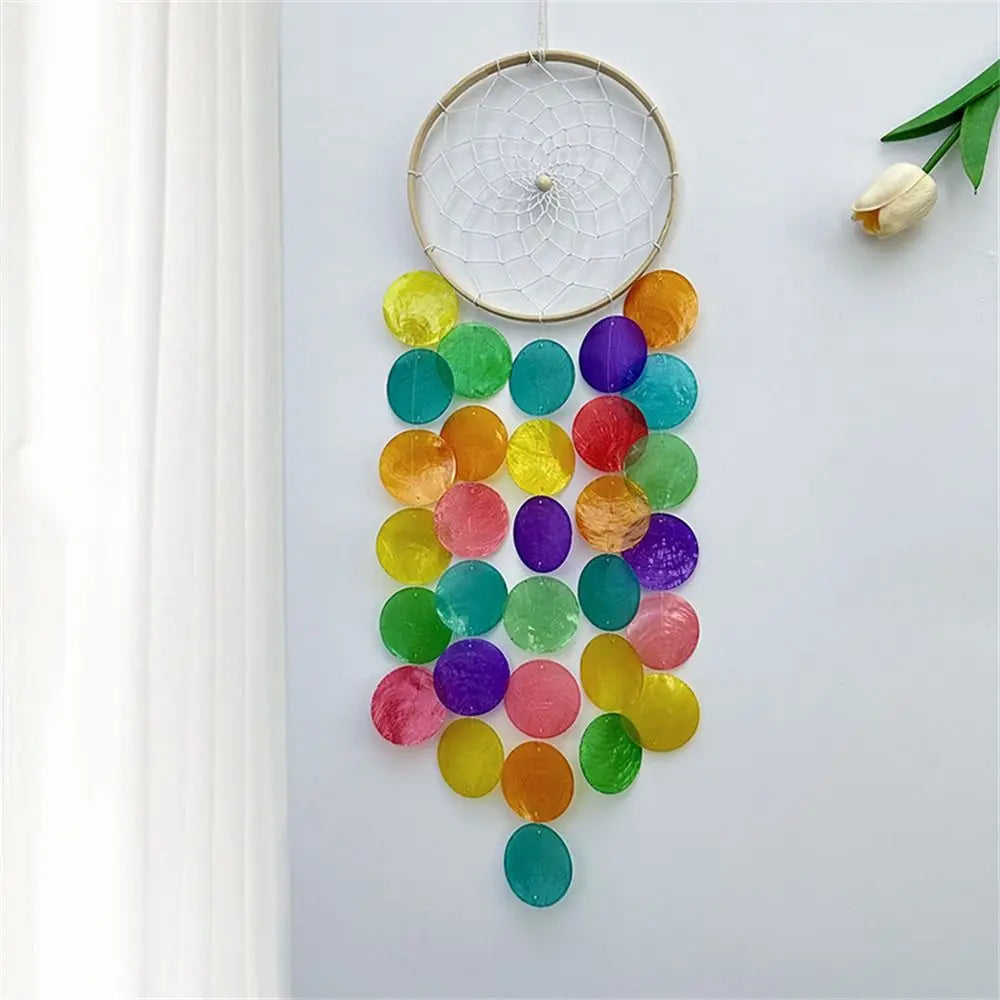 Seashell Wind Chime | Coastal Boho Hanging Decor