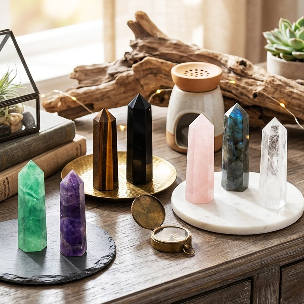 Healing Crystal Obelisks