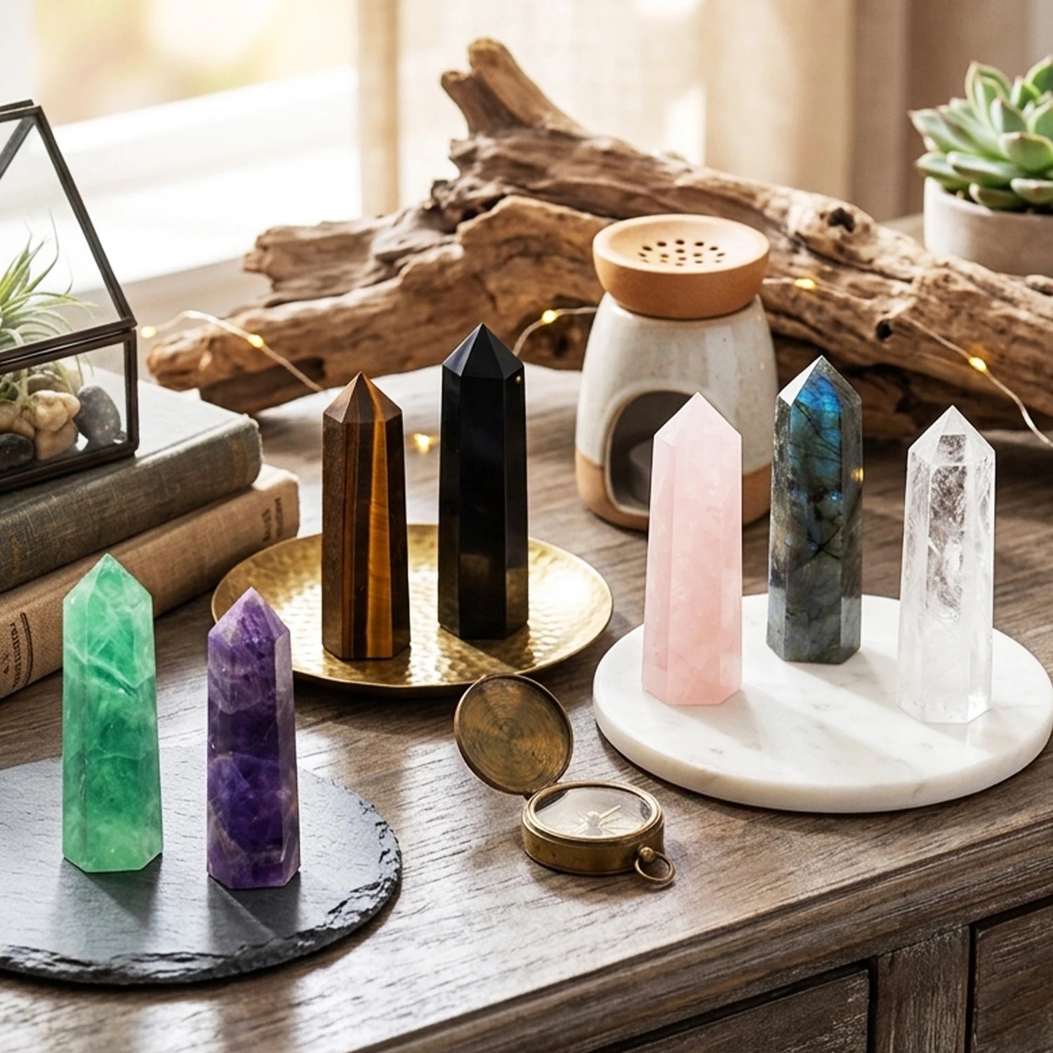 Healing Crystal Obelisks
