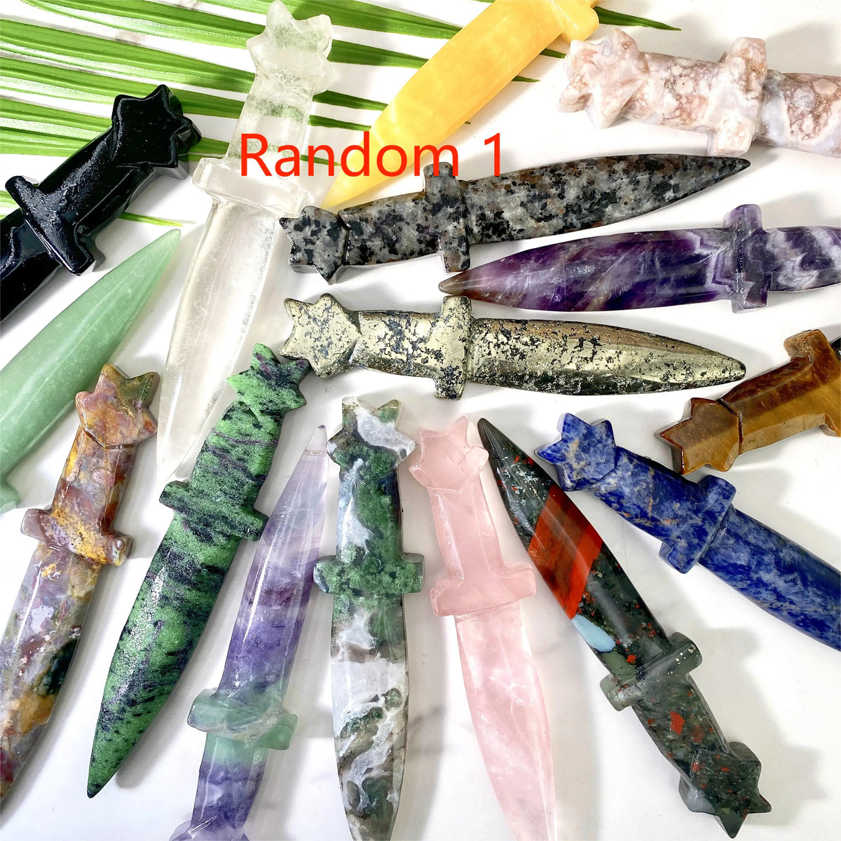 Crystal Knife Carving | Decorative Stone Athame