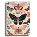 Boho Butterfly & Floral Aesthetic Poster Print | Vintage Wall Art for Living Room, Bedroom & Home Decor