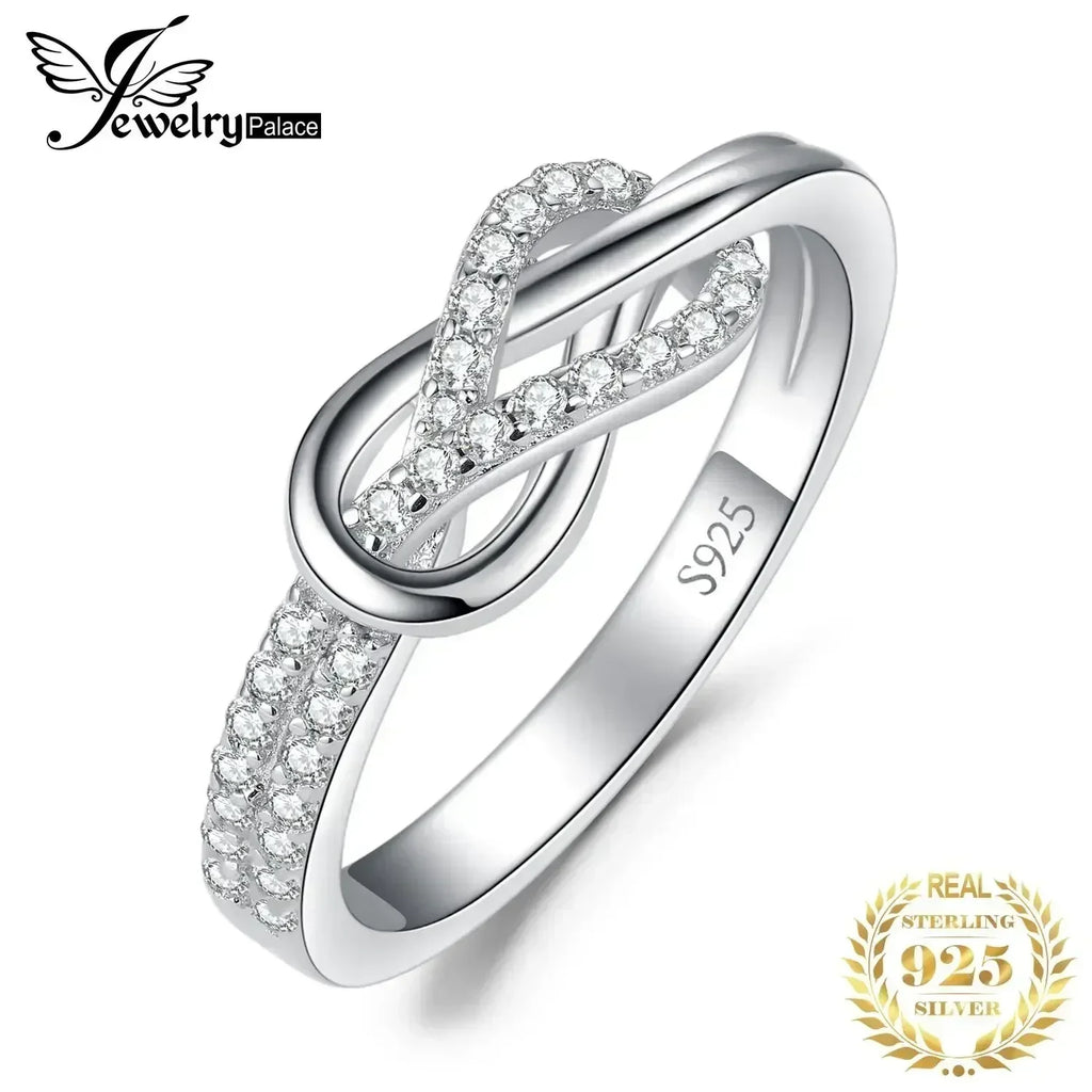 Infinity Love Knot Ring | 925 Sterling Silver