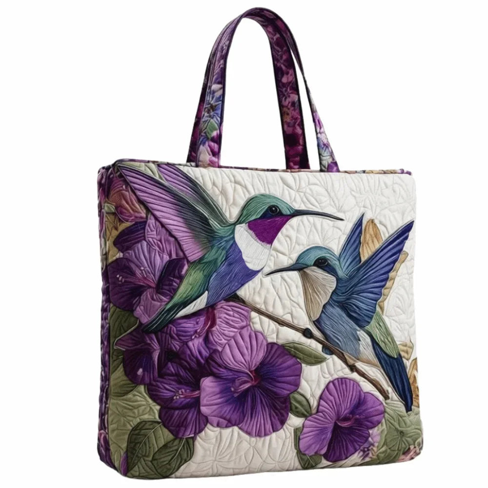 Quilted Tote Bag | Vintage-Style Large Capacity Everyday Handbag