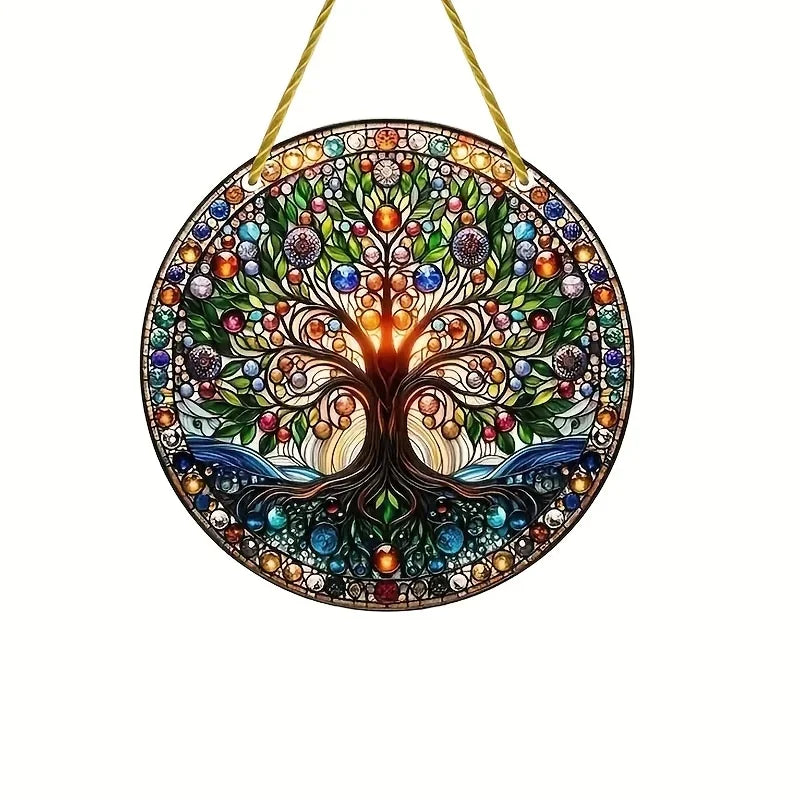 Tree of Life Acrylic Suncatchers