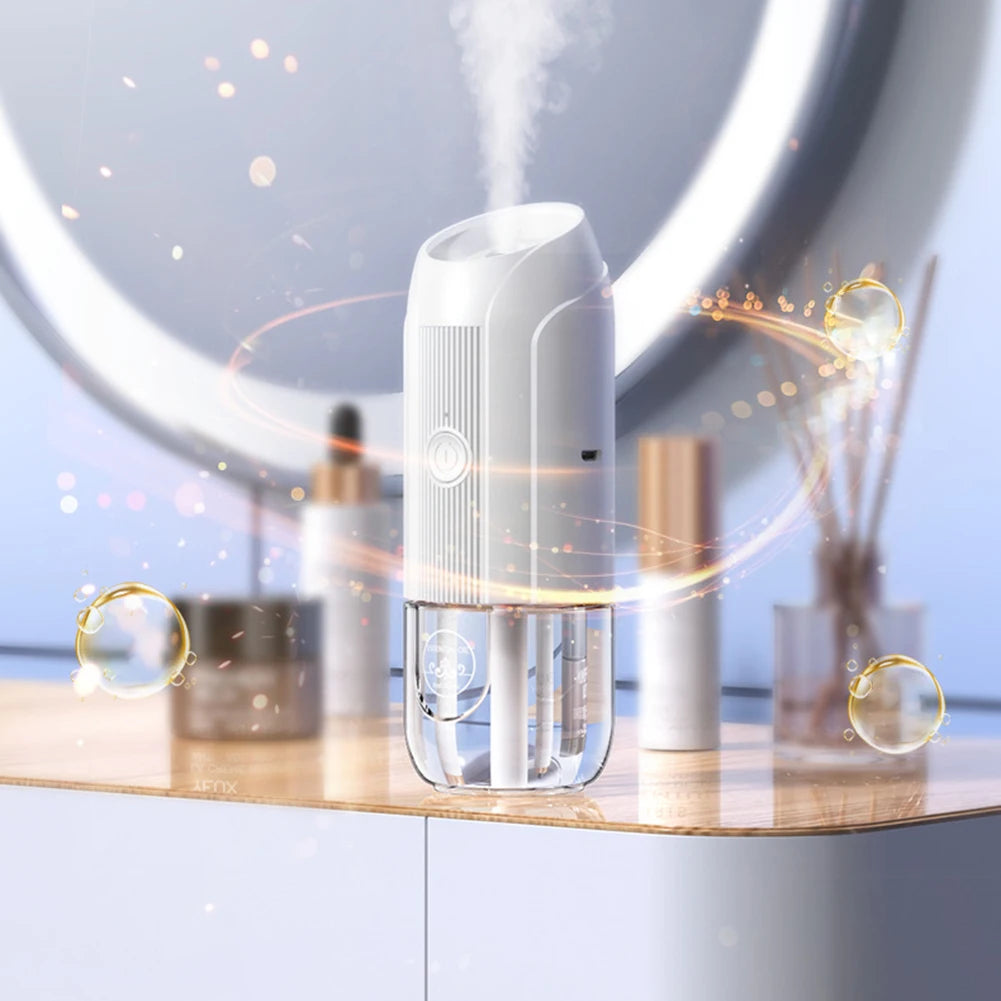 Mini Portable Aromatherapy Diffuser — 3-Mode Fragrance Mist Sprayer