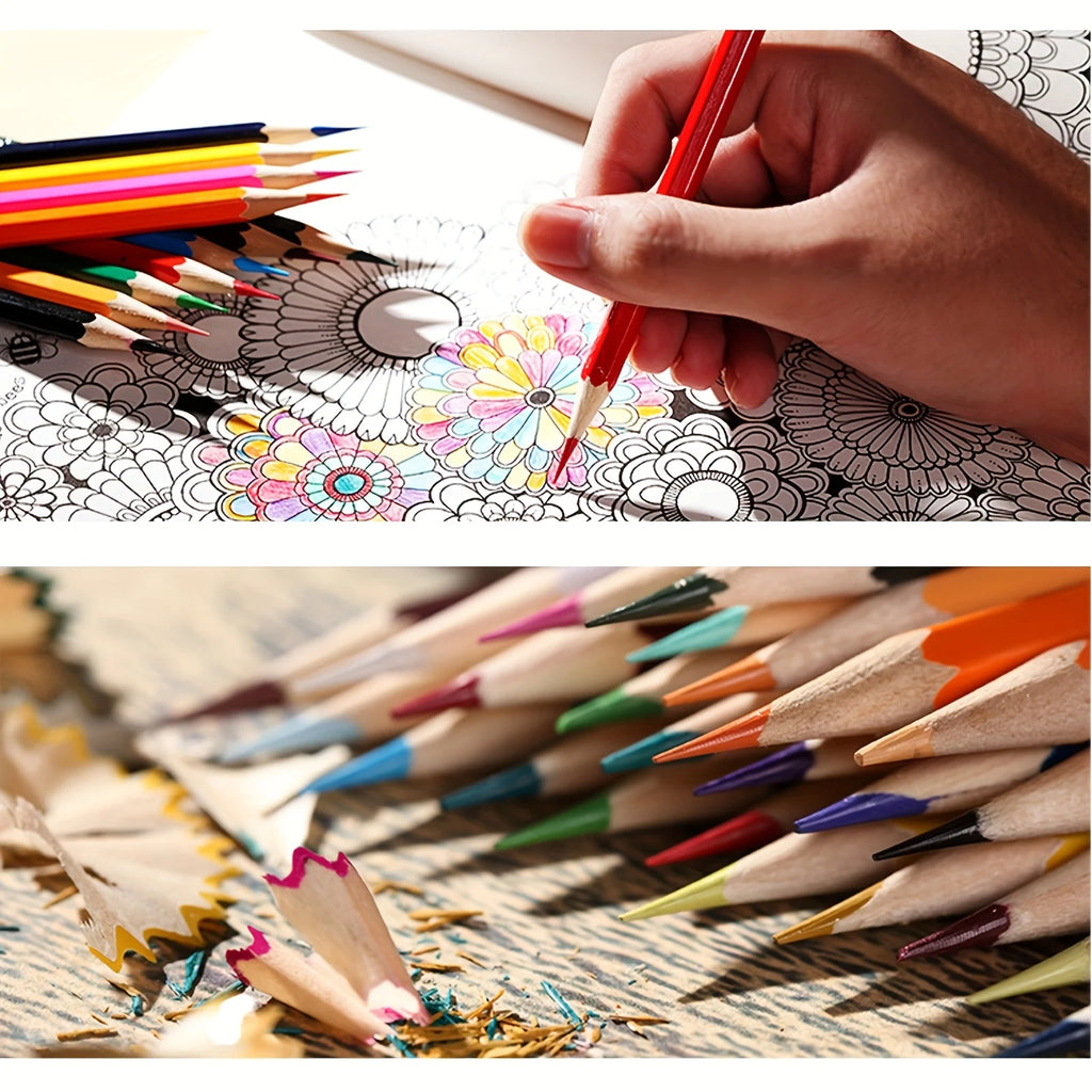 Wooden Color Pencil Set – For Coloring, Drawing & Creative Rituals