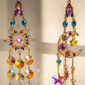 Sun & Moon Crystal Suncatcher