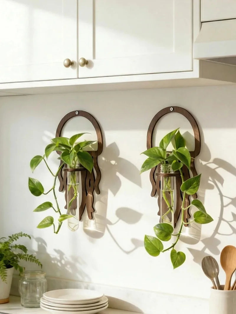 Wooden Wall Propagation Station | Sun, Jellyfish & Lantern