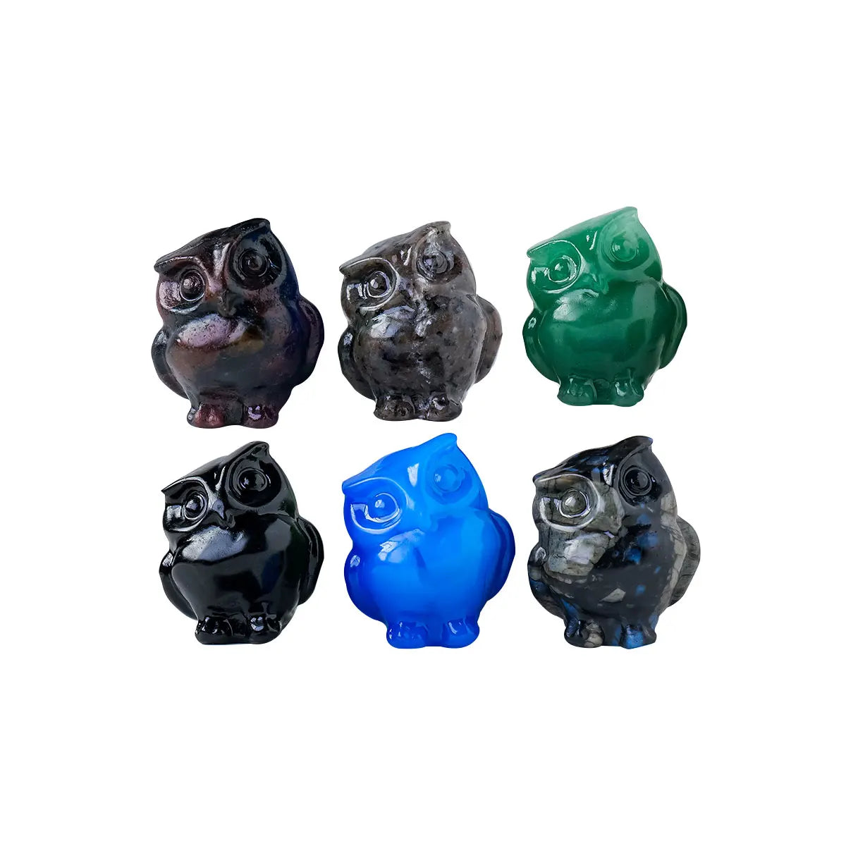 Mini Owl Crystal Figurine | Woodland Wisdom Keepsake