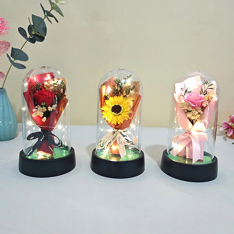Eternal Rose LED Light Box