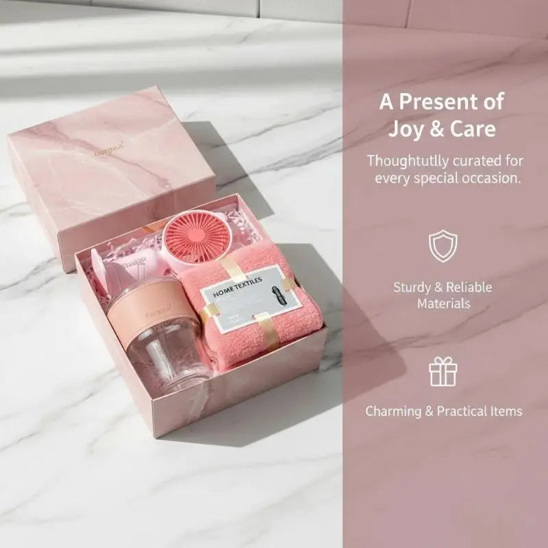 Summer Gift Set | Tumbler, Towel & Sun Protection