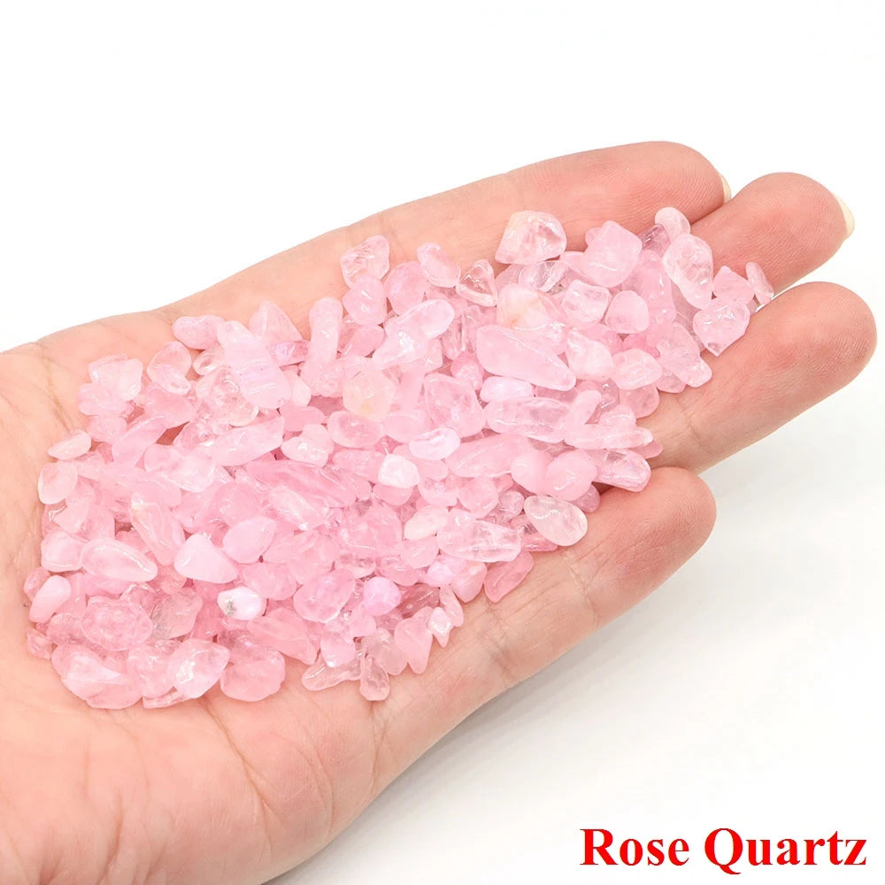 Natural Crystal Chip Stones | Tumbled Healing Crystals & Gemstone Gravel
