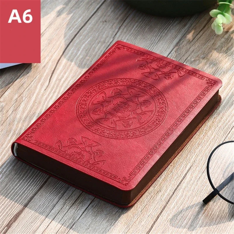 Vintage Leather Pocket Journal | Diary & Manifestation Notebook