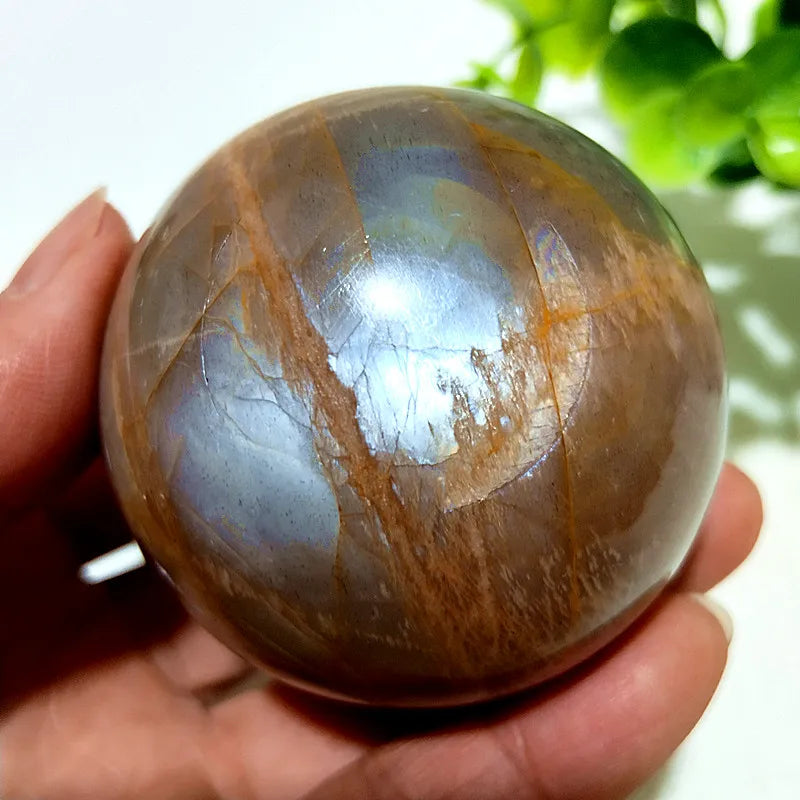 Druzy Agate Crystal Sphere – Natural Geode Décor