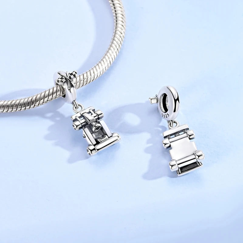 925 Sterling Silver Character Charms – Bracelet Pendants for Women