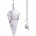 Natural Stone Crystal Pendulum Pendant