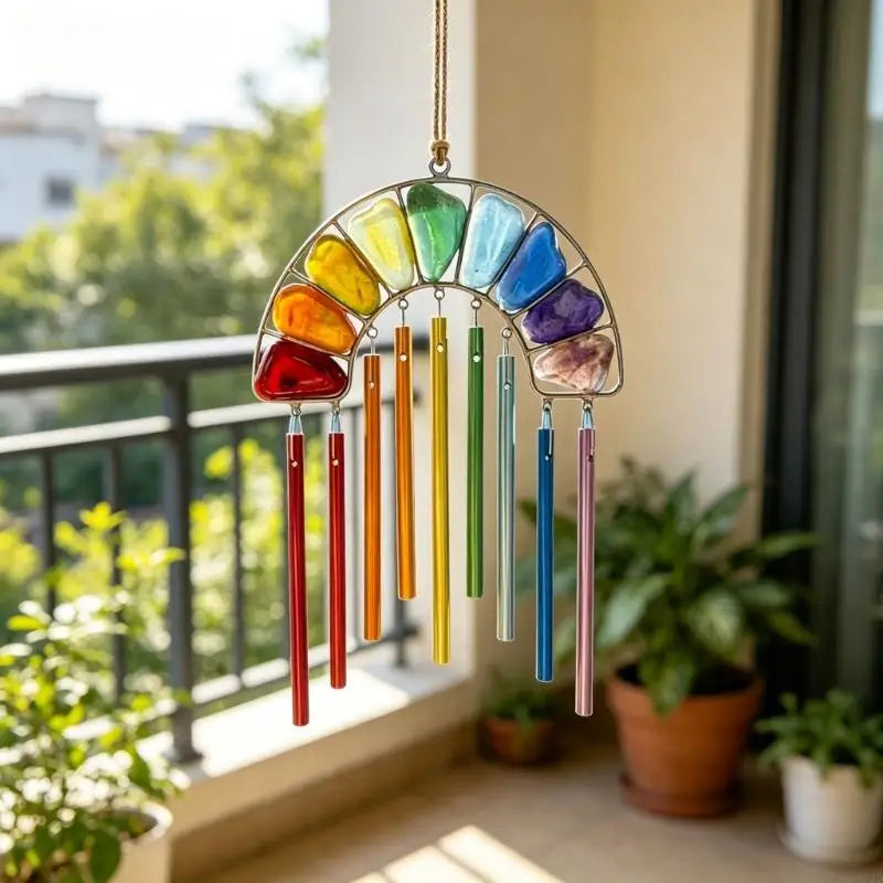 Rainbow Suncatcher & Wind Chime
