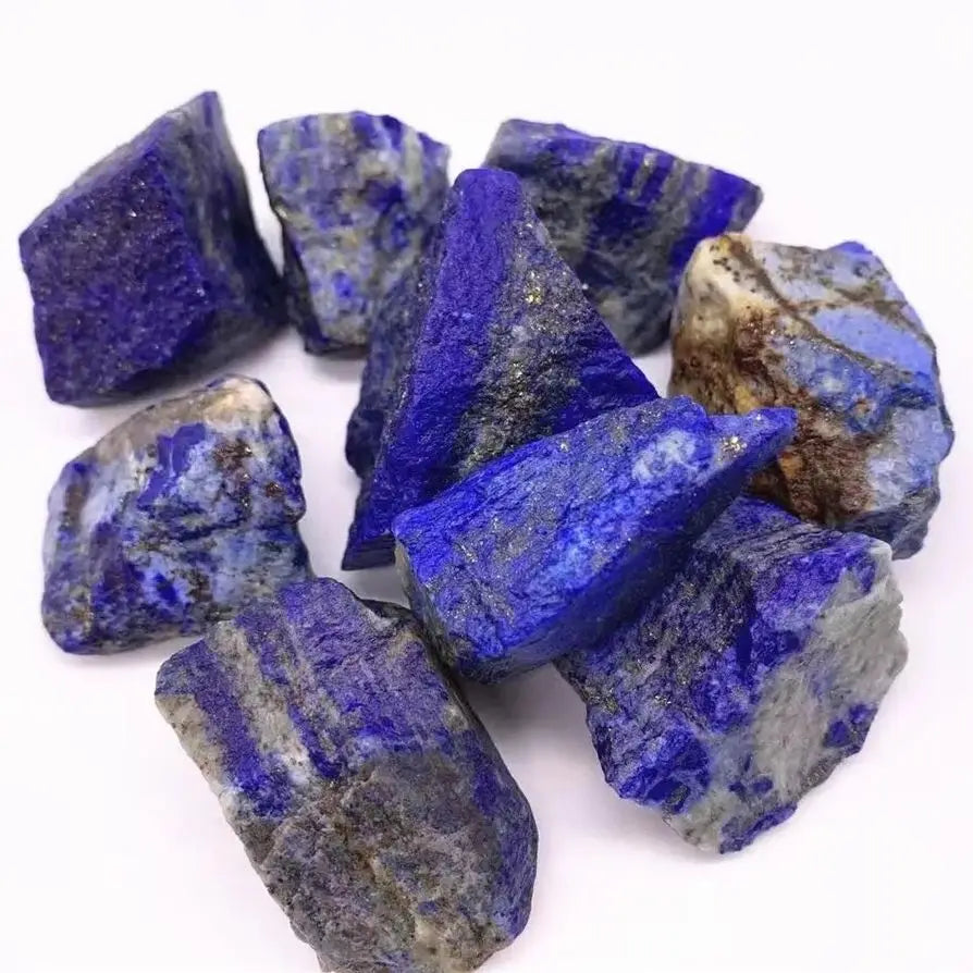 Raw Lapis Lazuli Crystal — Natural Afghanistan Healing Stone