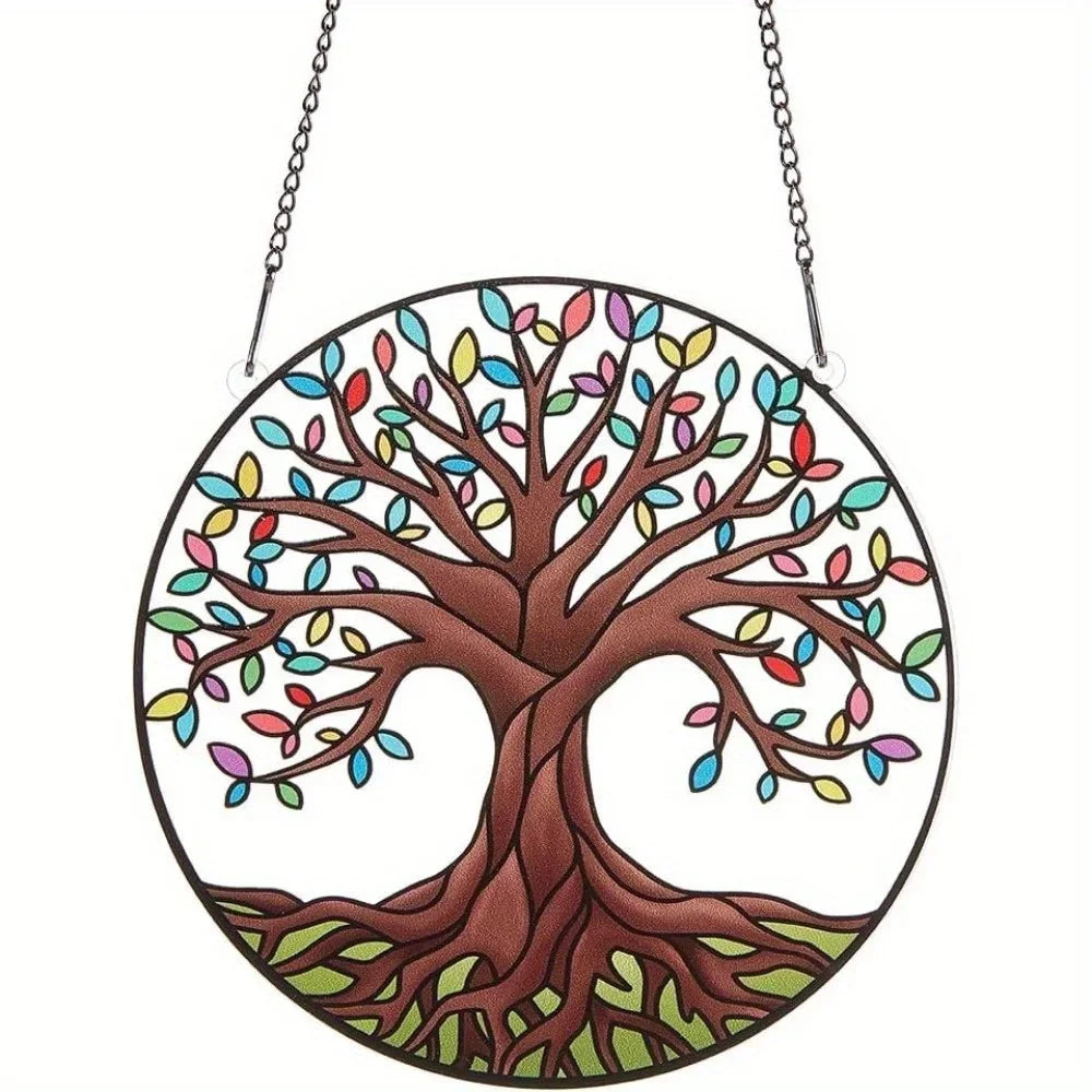Tree of Life Acrylic Suncatchers