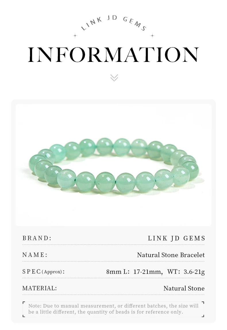 Natural Stone Reiki Healing Bracelets