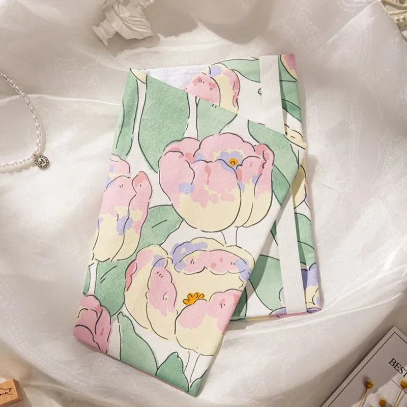 Fabric Journal Cover Protector | Cute Notebook Sleeve in 20 Designs