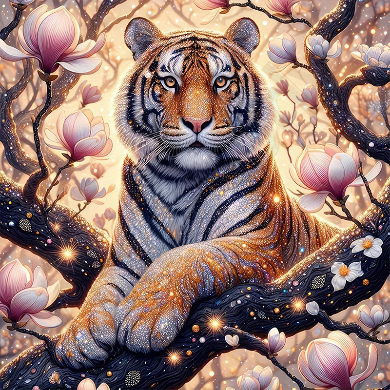 Scenic Diamond Painting Kit | Full-Drill Round Diamonds