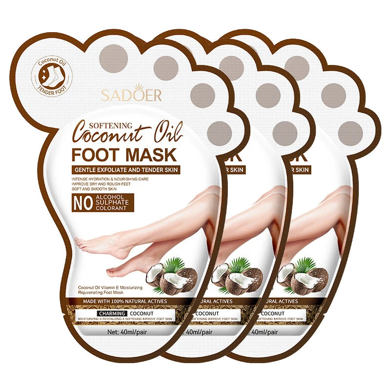 Coconut Foot Moisturizing & Peeling Mask