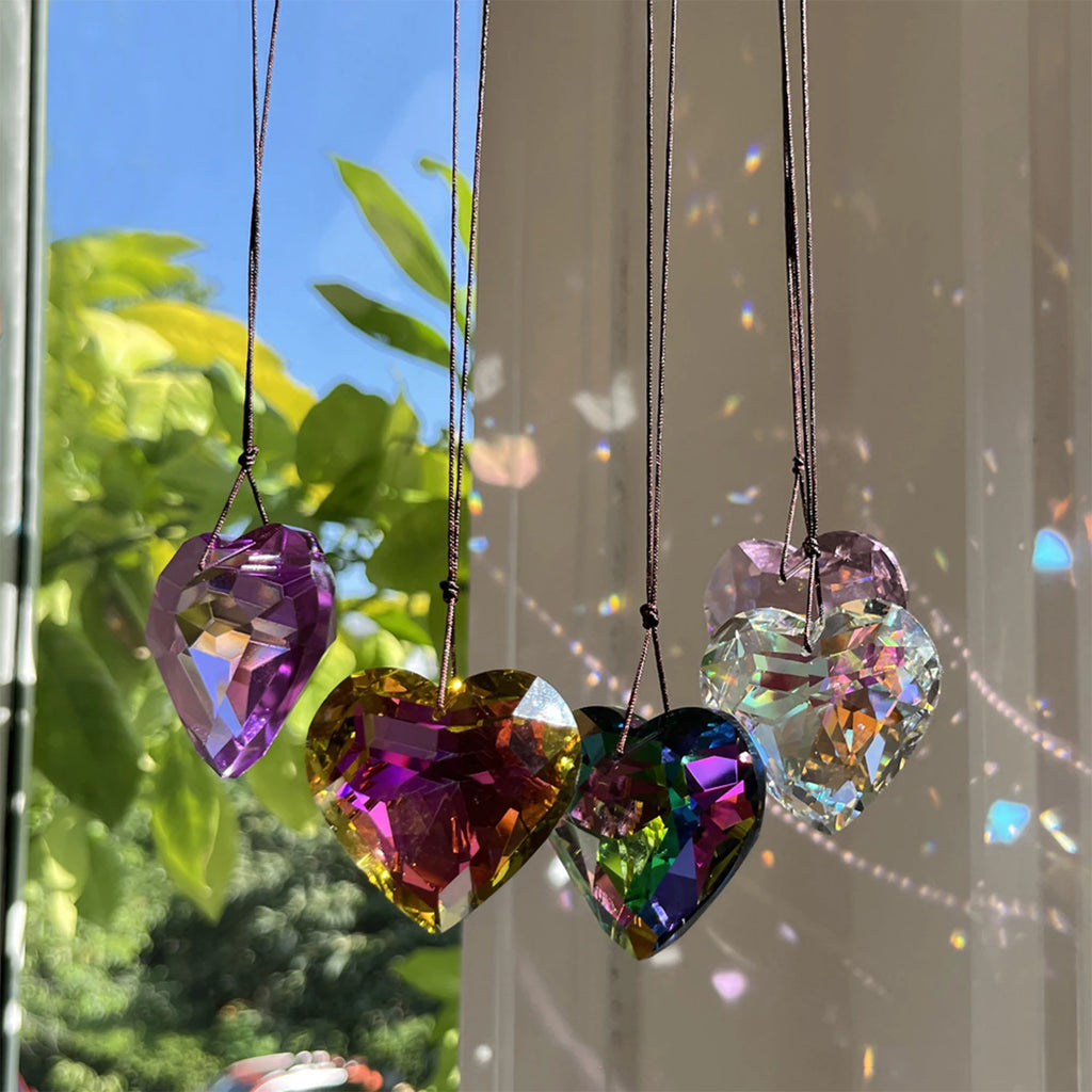 Heart Crystal Prism Suncatcher