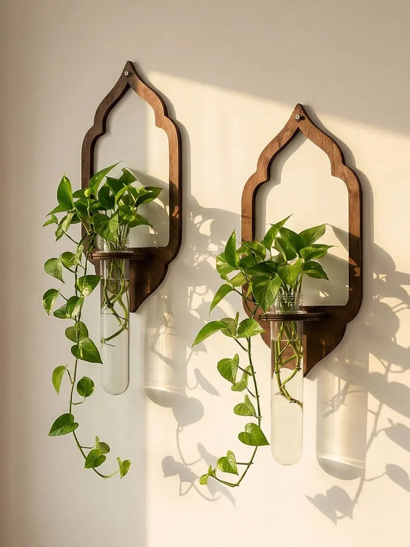 Wooden Wall Propagation Station | Sun, Jellyfish & Lantern