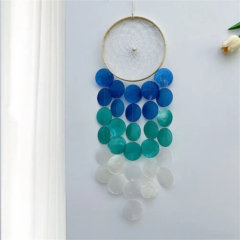 Seashell Wind Chime | Coastal Boho Hanging Decor