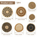 Boho Woven Basket Wall Decor | 7- or 9-Piece Set