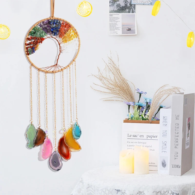 Tree of Life 7 Chakra Dreamcatcher