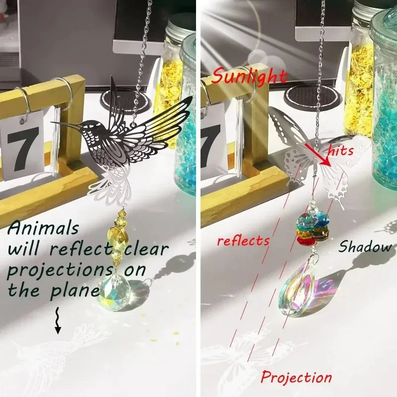 Crystal Prism Suncatcher — Nature Collection