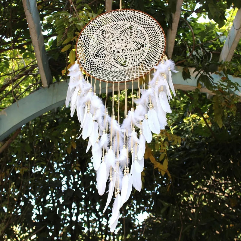 Feather & Reverie Large Boho Dreamcatcher