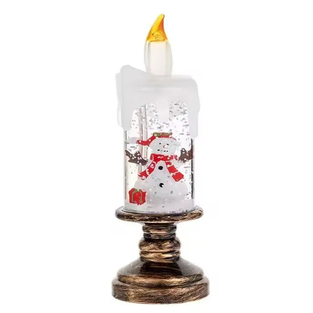 Christmas Snowflake Wind Lamp Decoration
