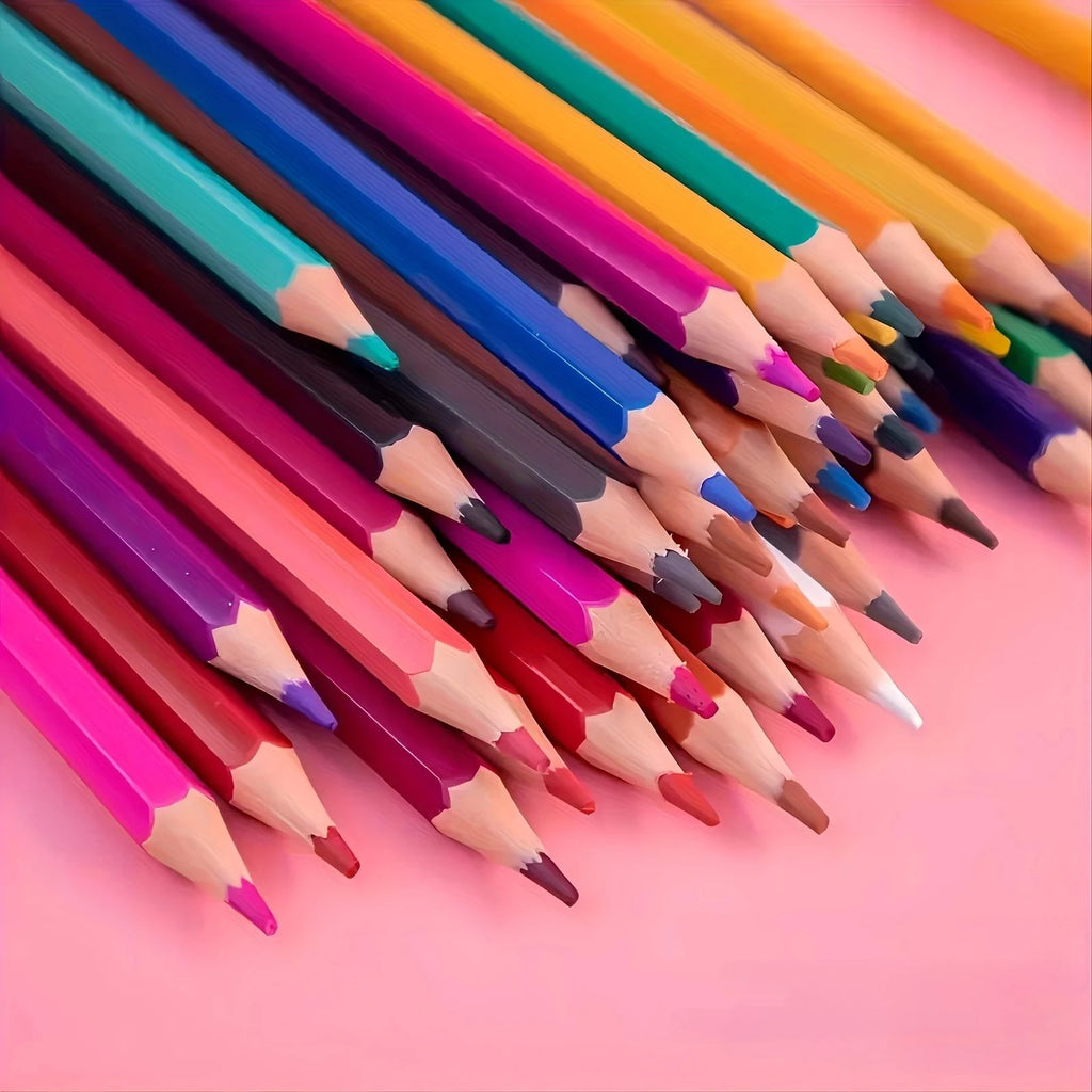 Wooden Color Pencil Set – For Coloring, Drawing & Creative Rituals