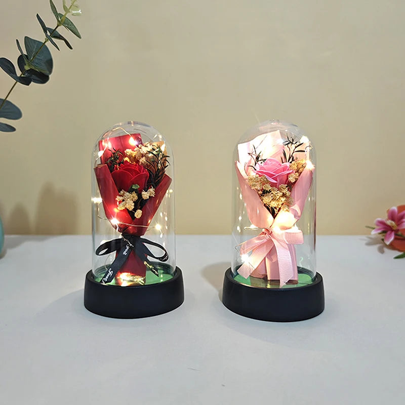 Eternal Rose LED Light Box