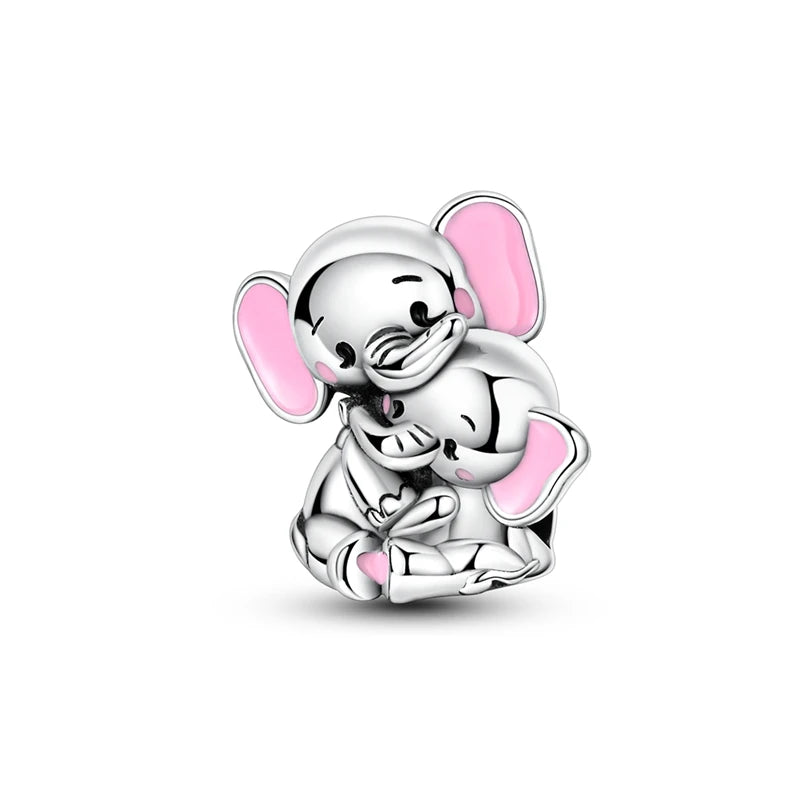 925 Sterling Silver Charm Pendant | Hearts, Bows, Butterflies & More