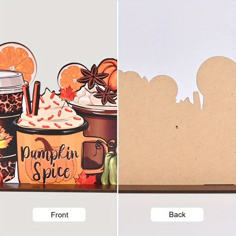 Pumpkin Spice & Everything Nice | Autumn Tabletop Sign