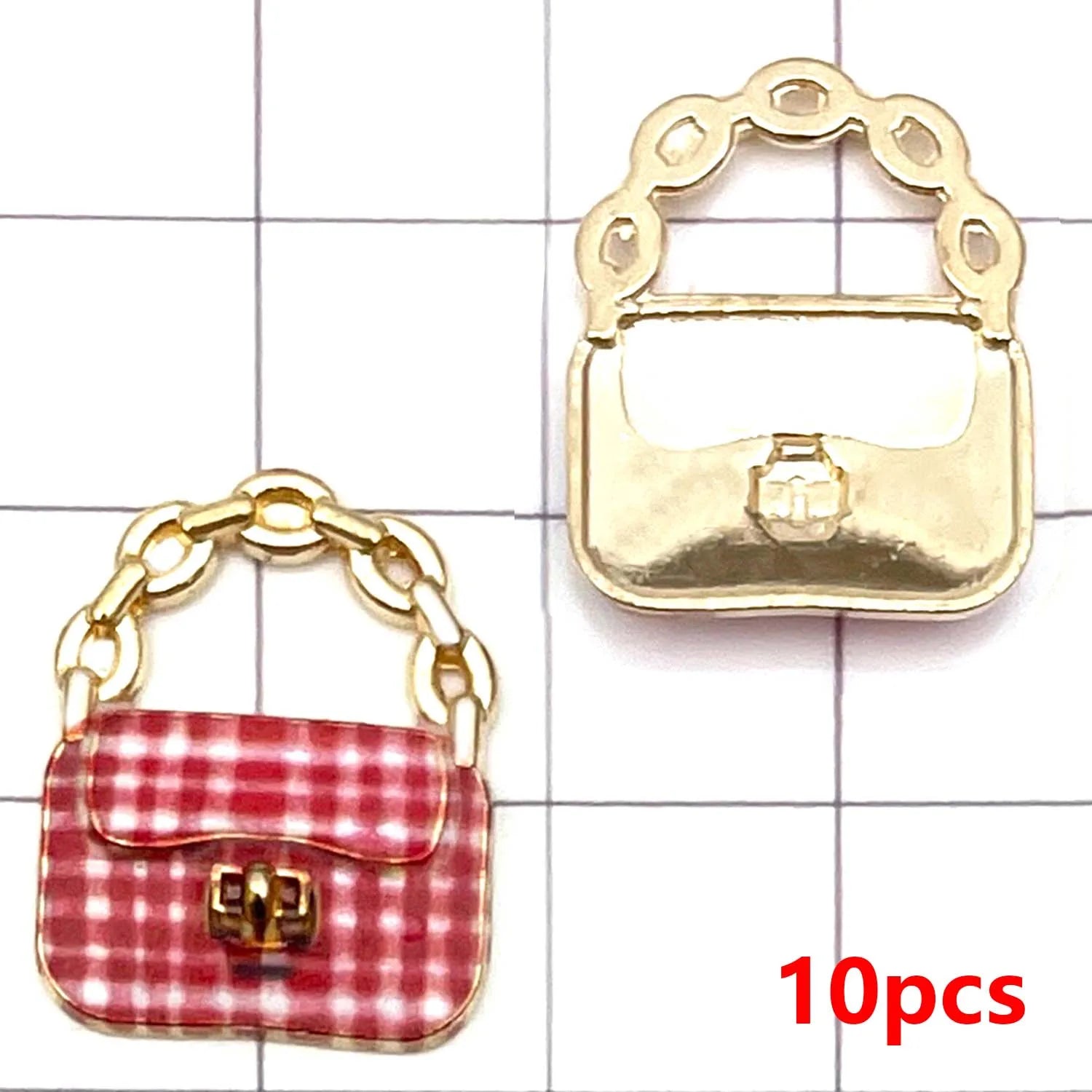 Colorful Alloy Handbag Charms for DIY Jewelry Making – Bracelet, Necklace & Earring Pendants
