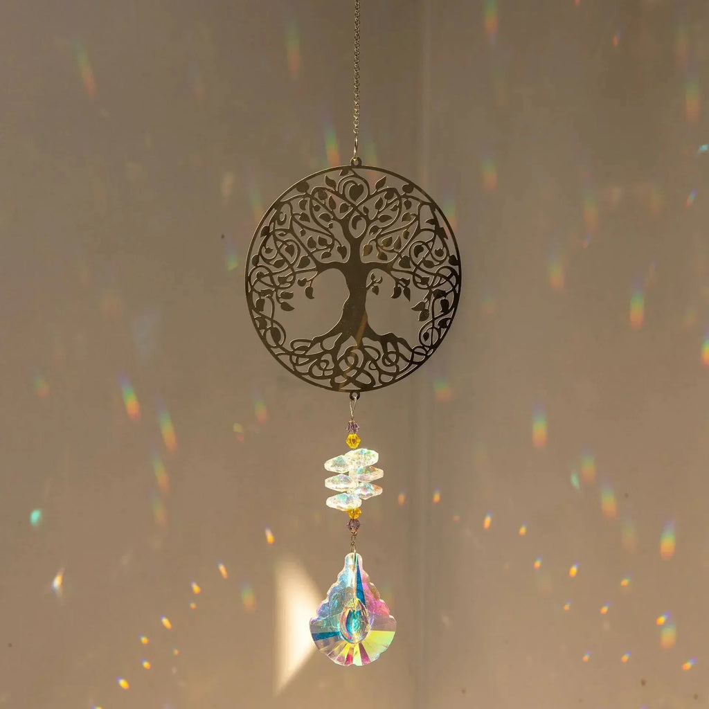 Crystal Prism Suncatcher — Nature Collection