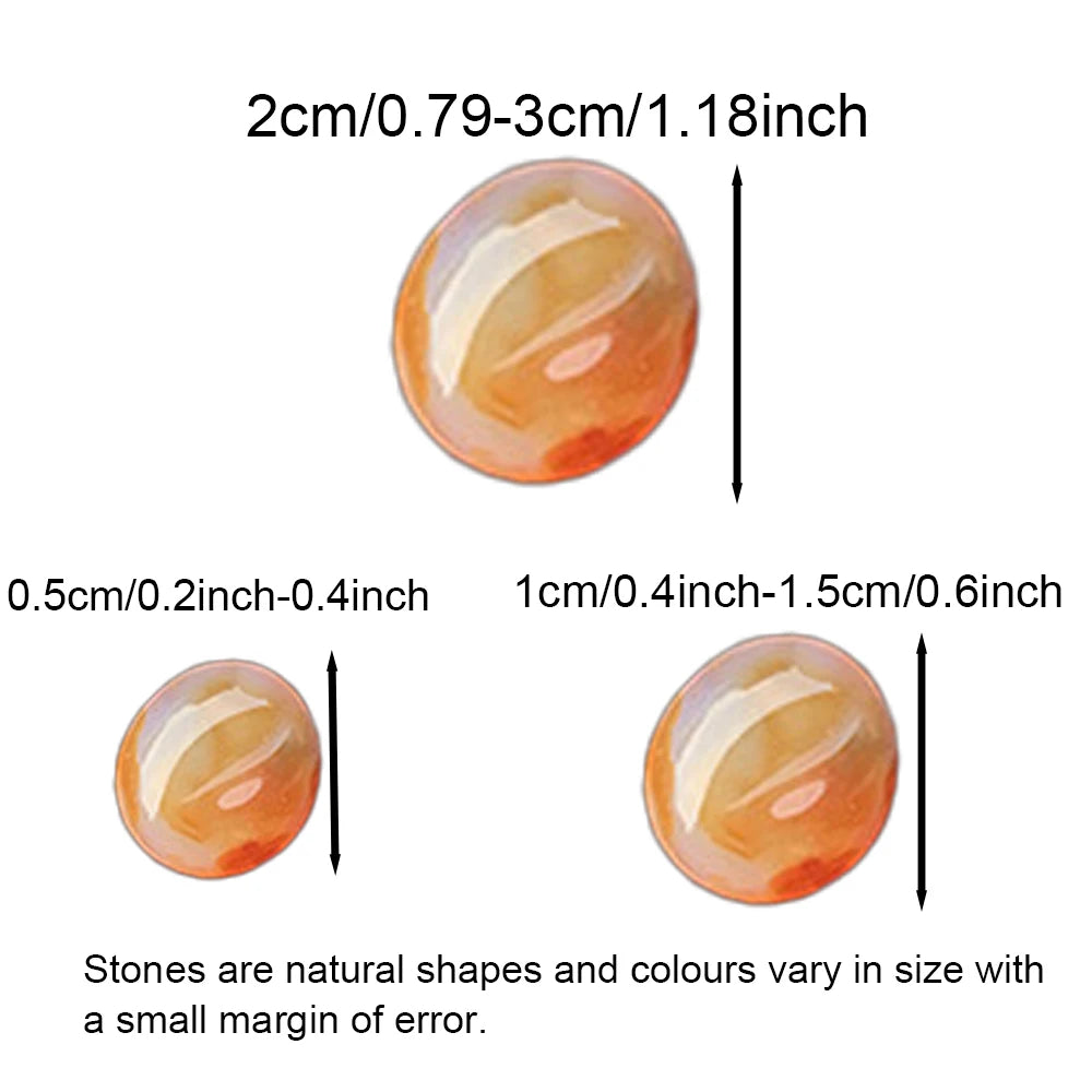 Polished Tumbled Crystal Stone Set | 50 Hand-Selected Mixed Healing Stones