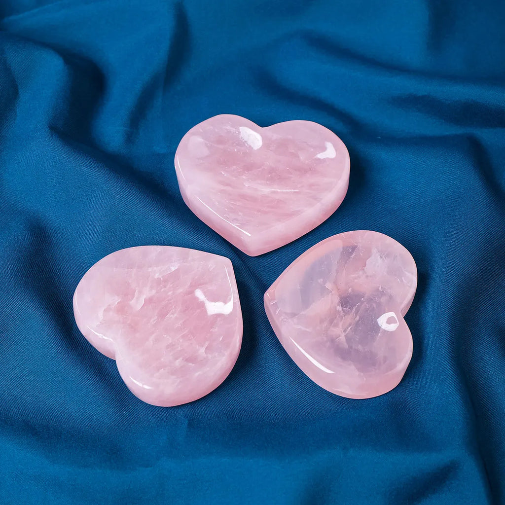Rose Quartz Love Bowl | Natural Crystal Meditation & Altar Dish