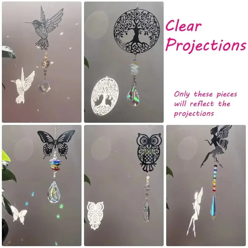 Crystal Prism Suncatcher — Nature Collection