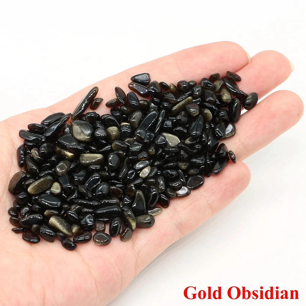 Natural Crystal Chip Stones | Tumbled Healing Crystals & Gemstone Gravel