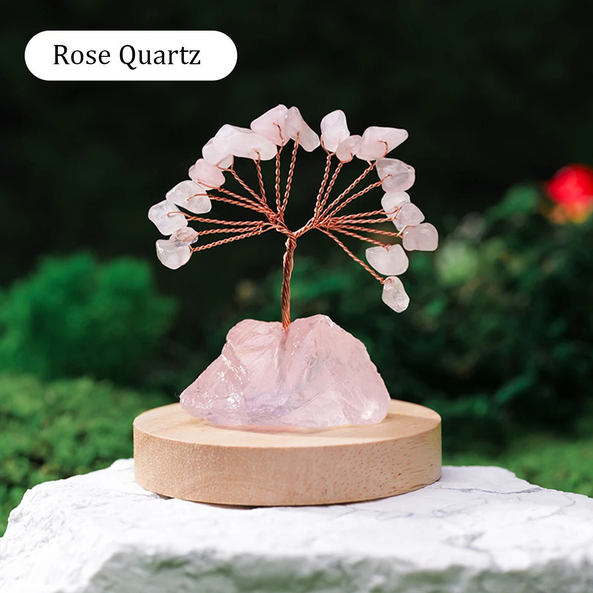 Natural Gemstone Crystal Lucky Tree