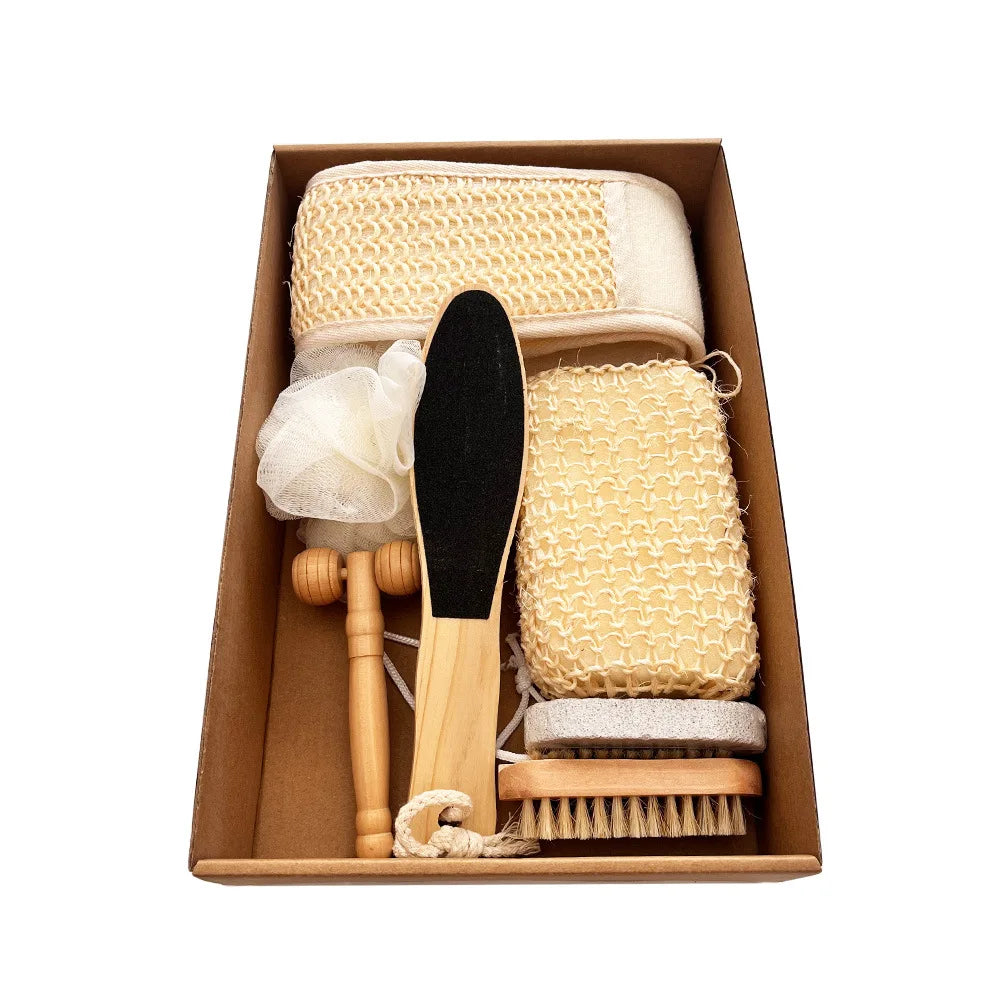7 Piece Bath Shower Gift Set