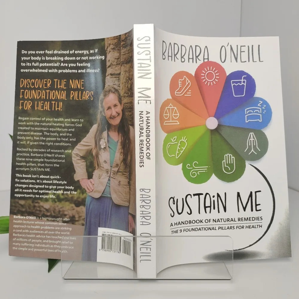 Sustain Me by Barbara O'Neill | 9 Pillars of Natural Health & Holistic Wellness Guide