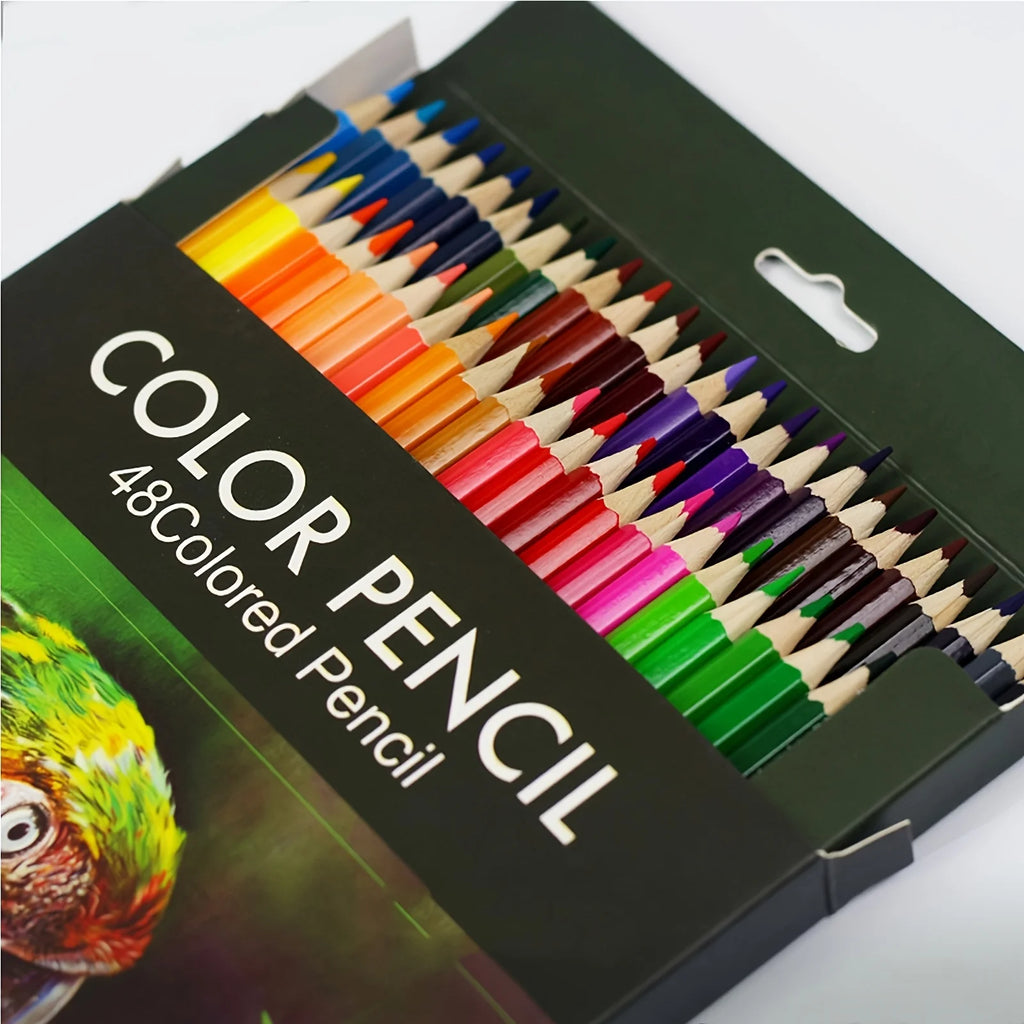 Wooden Color Pencil Set – For Coloring, Drawing & Creative Rituals