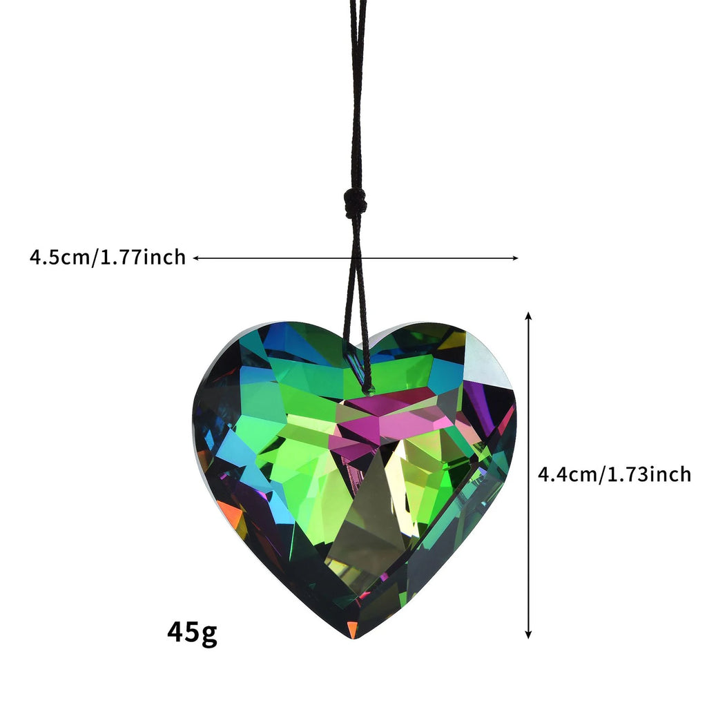 Heart Crystal Prism Suncatcher